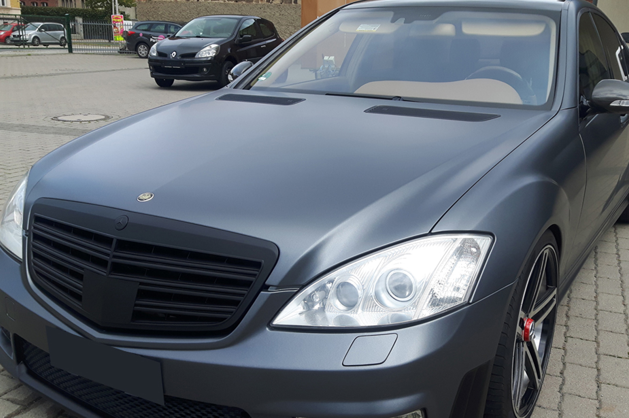 Fahrzeug Vollfolierung Mercedes S-Klasse