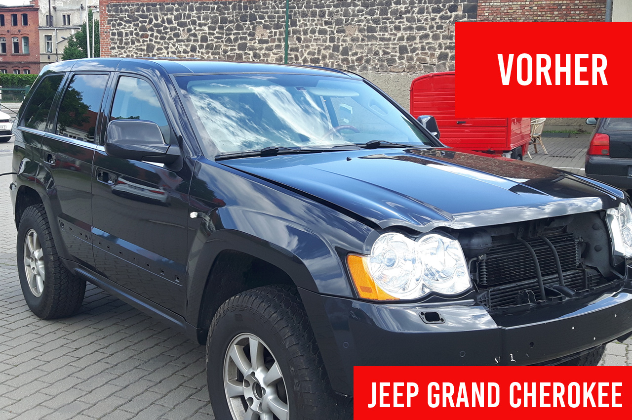 Fahrzeug Vollfolierung Jeep Grand Cherokee