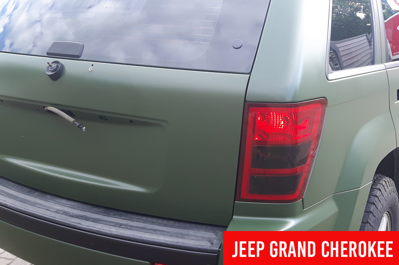 Fahrzeug Vollfolierung Jeep Grand Cherokee