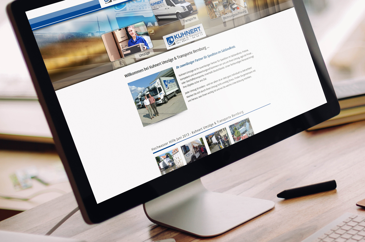 Webdesign - Kuhnert Umzüge & Transporte