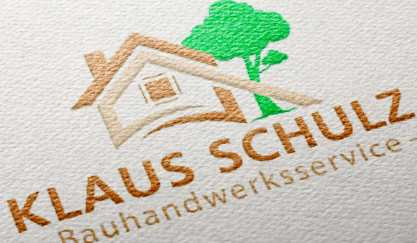 Klaus Schulz - Bauhandwerksservice - | Logodesign