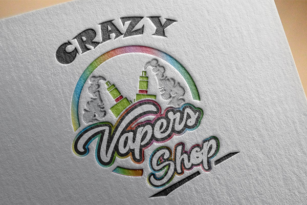 Crazy Vapers Shop | Logodesign